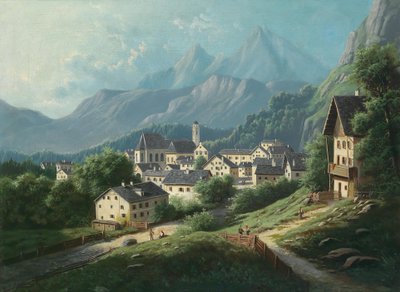 Blick auf Berchtesgaden von Unknown